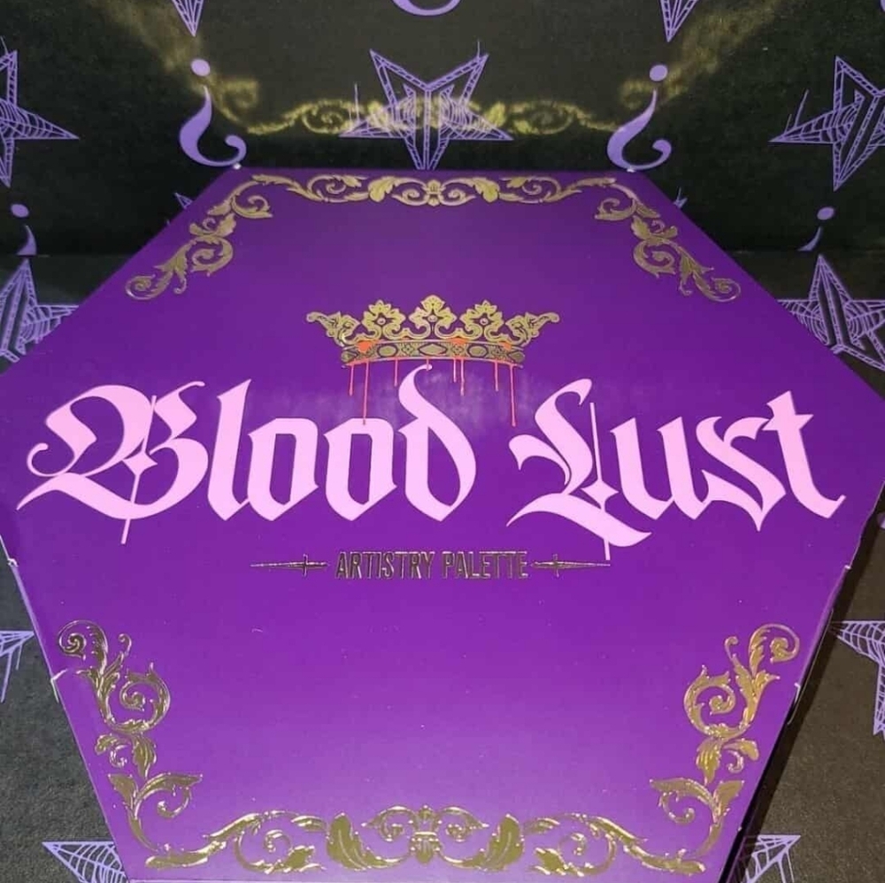 Jeffree Star Blood Lust Palette in Purple and Gold